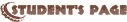 Student's Page